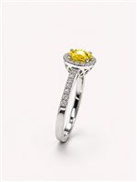 Anello Vidali Gioielli Donna in Oro bianco Diamante ANOR-100-34 - ANOR-100-34
